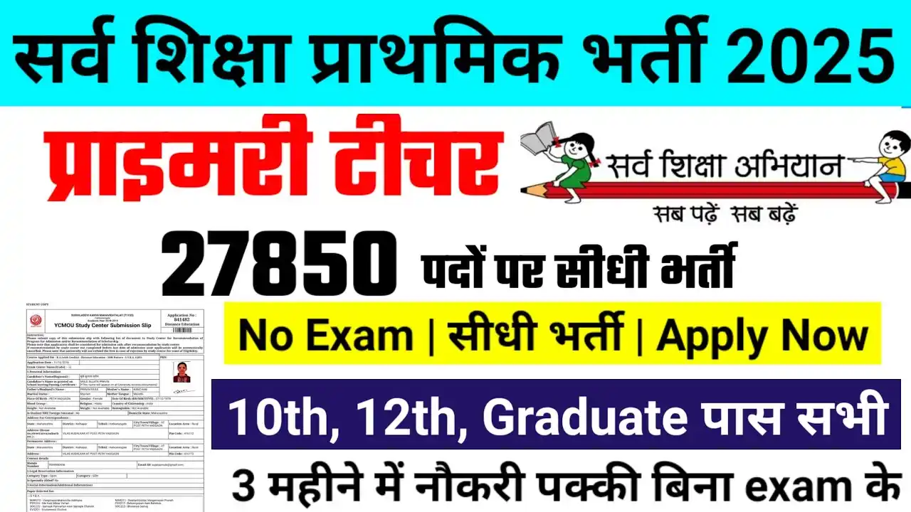 MP Jila Shiksha Kendra Recruitment 2025