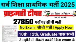 MPESB Teacher Recruitment 2025