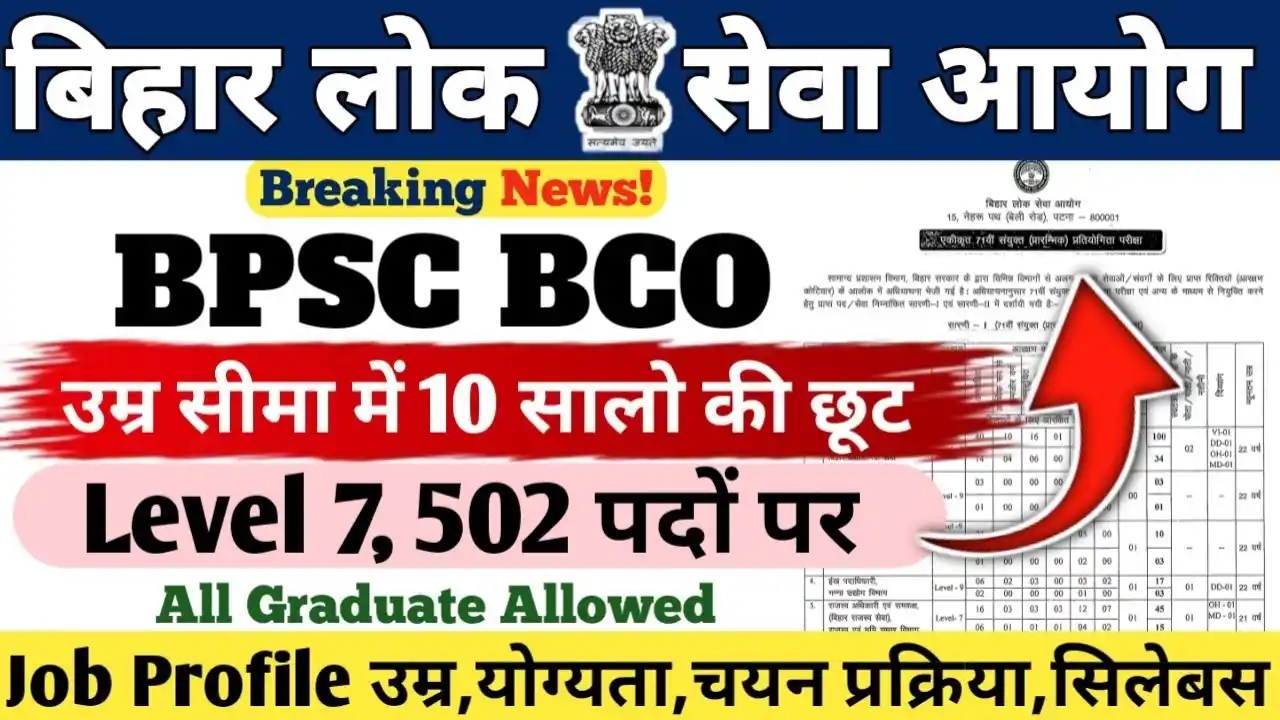 BPSC Recruitment 2025