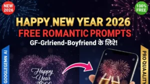 Happy New Year 2026 के लिए Google Gemini AI के Free Romantic Prompts - Girlfriend-Boyfriend