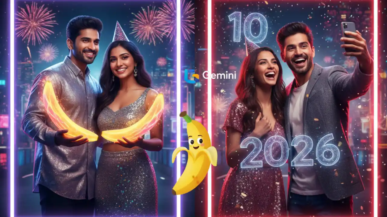 Google Gemini AI Banana Prompts for New Year 2026
