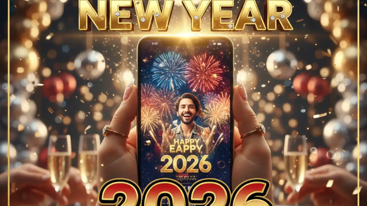 Happy New Year 2026 : के लिए Google Gemini AI के Free Prompts बनाएं Viral images