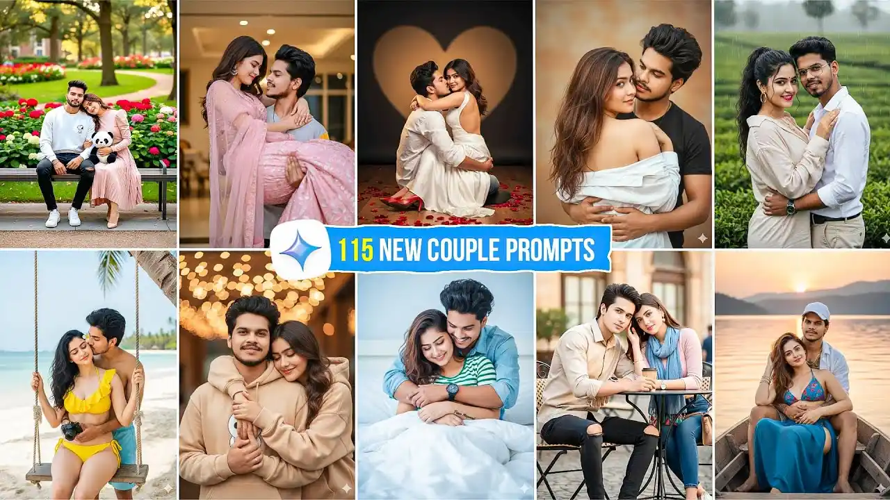 Happy New Year 2026 Romantic Couple :