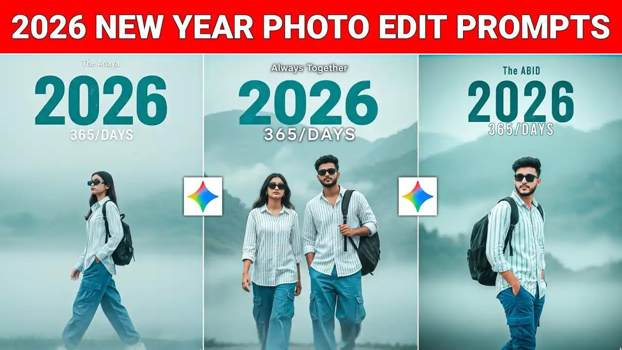 Gemini AI न्यू ईयर 2026 प्रॉम्प्ट्स