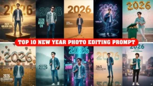 Gemini AI न्यू ईयर 2026 प्रॉम्प्ट्स : 13 ट्रेंडिंग आइडियाज से बनाएं वायरल सिनेमाई पोर्ट्रेट्स, 5 सेकंड में 8K मैजिक